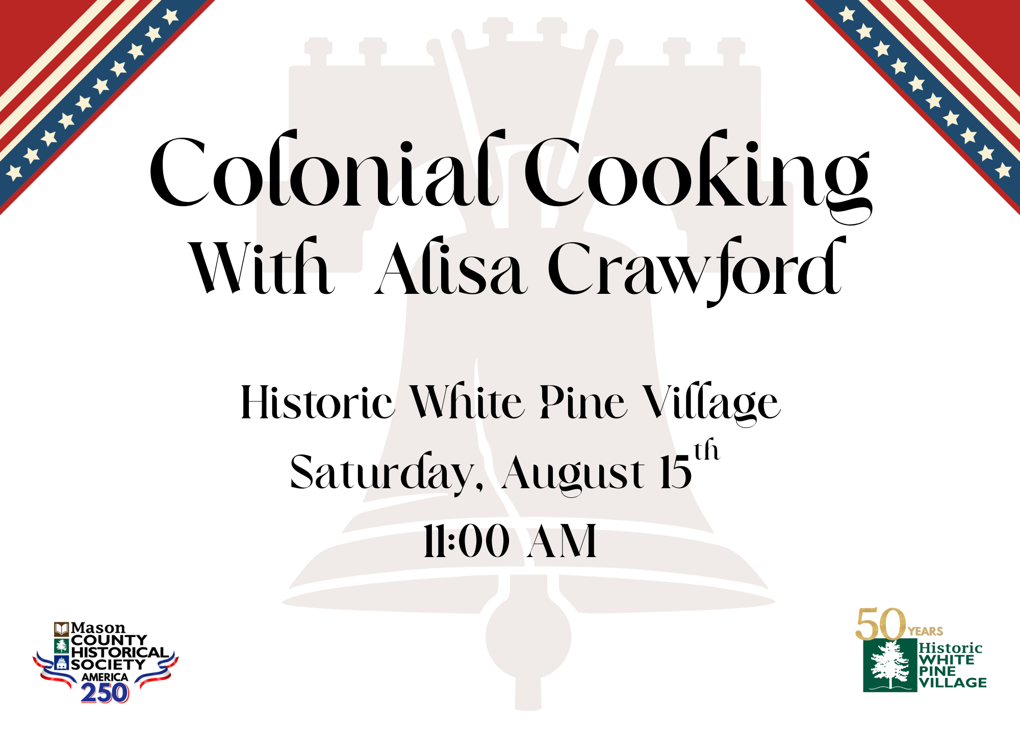 Colonial Cooking with Alisa Crawford